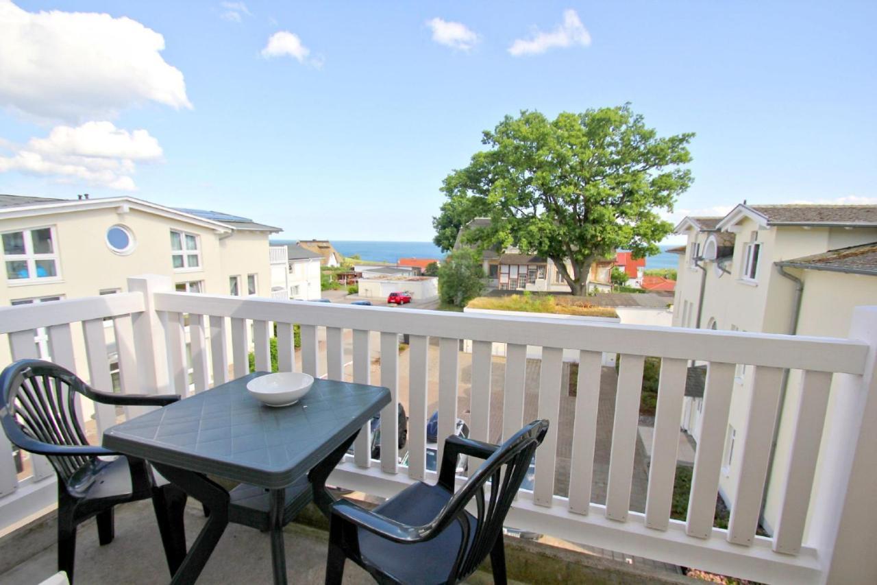 Mit Meerblick Und Balkon, Gratis Nutzung Vom Ahoi Erlebnisbad Und Sauna In Sellin - Meeresblick Fewo 48 奥斯特巴德·哥伦 外观 照片