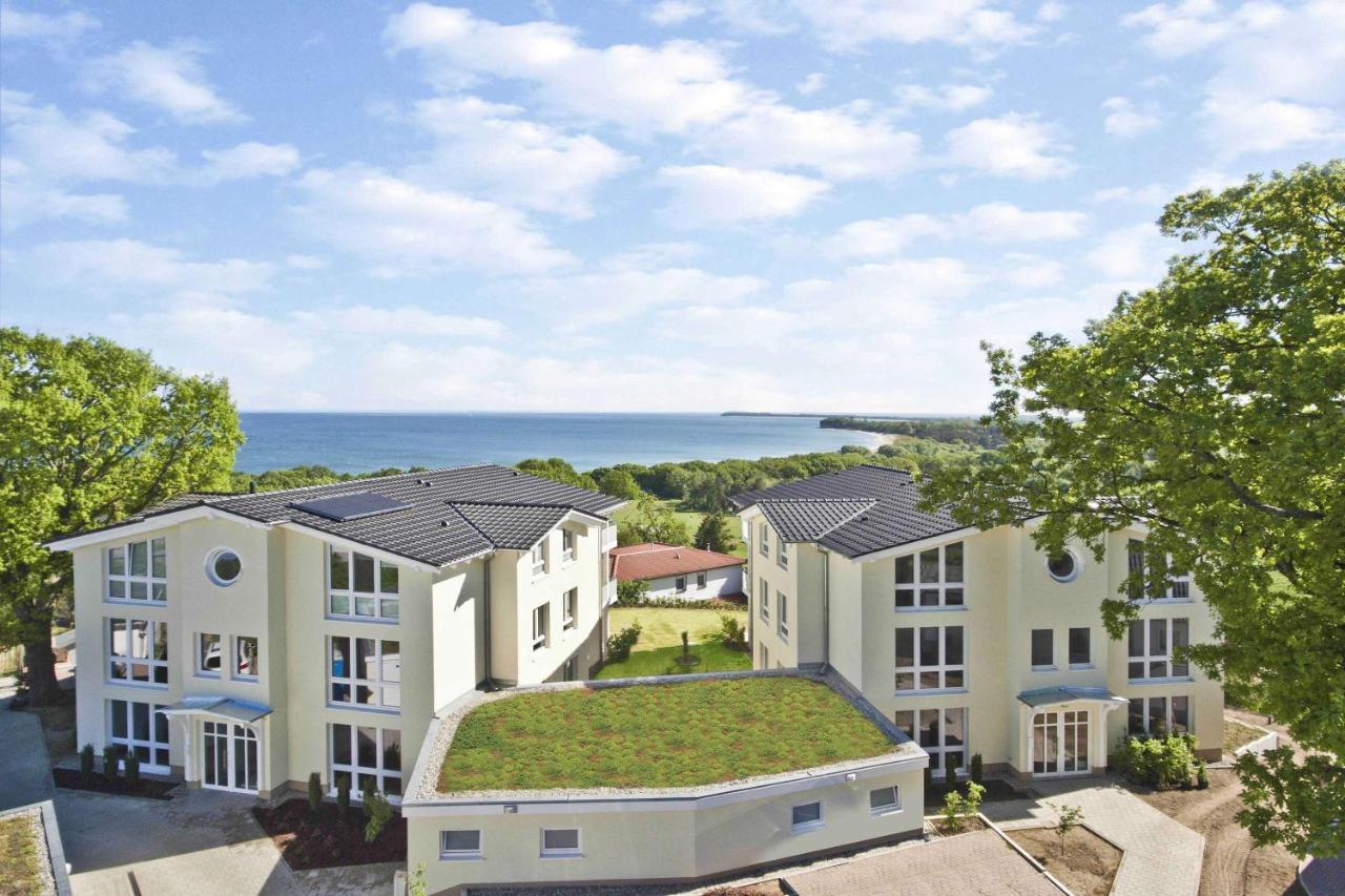 Mit Meerblick Und Balkon, Gratis Nutzung Vom Ahoi Erlebnisbad Und Sauna In Sellin - Meeresblick Fewo 48 奥斯特巴德·哥伦 外观 照片
